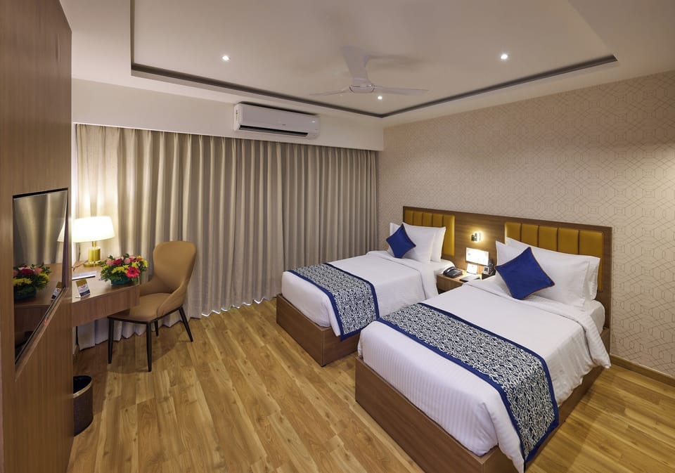 Blackout drapes, iron/ironing board, free WiFi, bed sheets