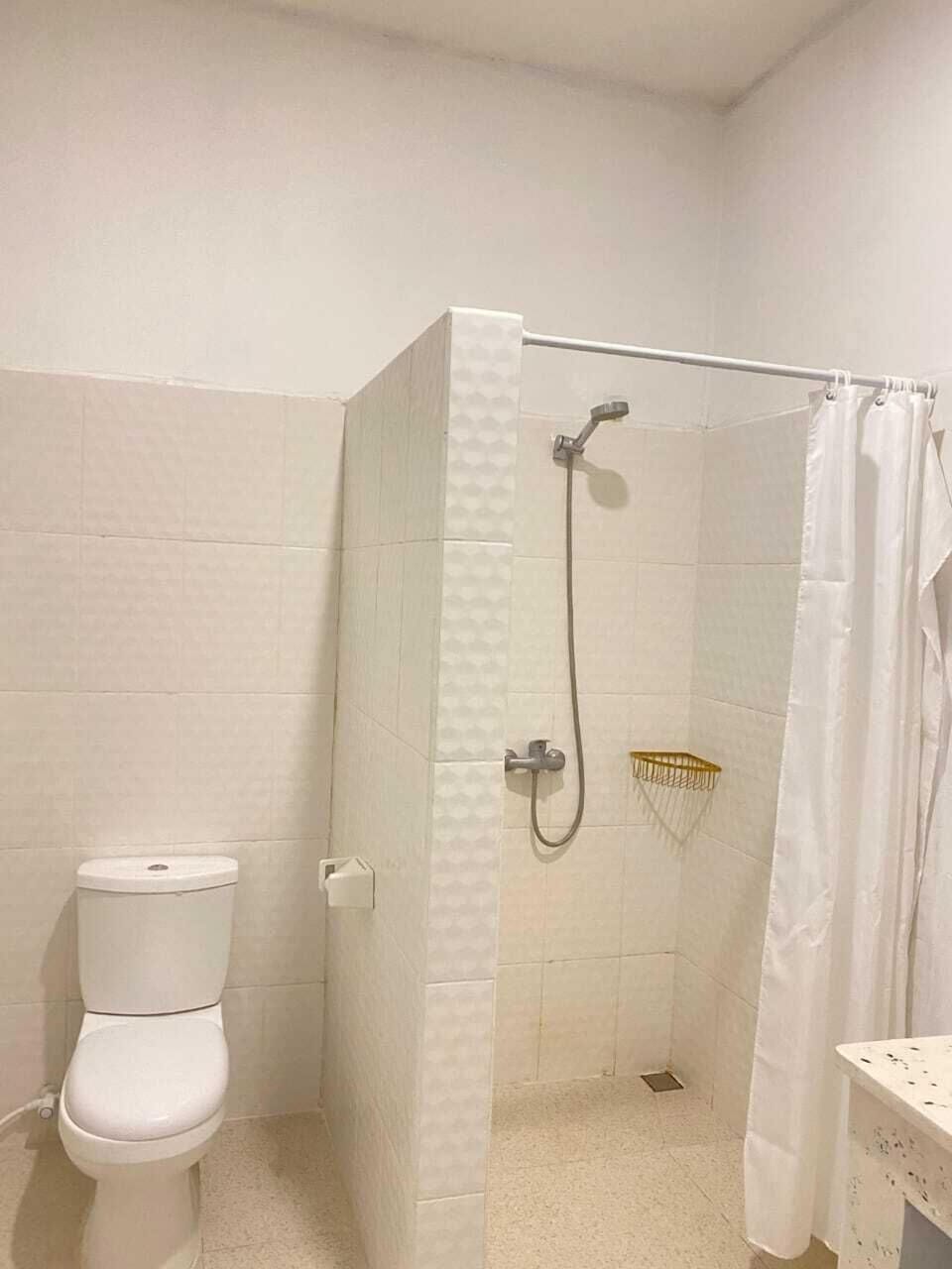 Classic Double Room | Bathroom | Shower, free toiletries, towels, soap