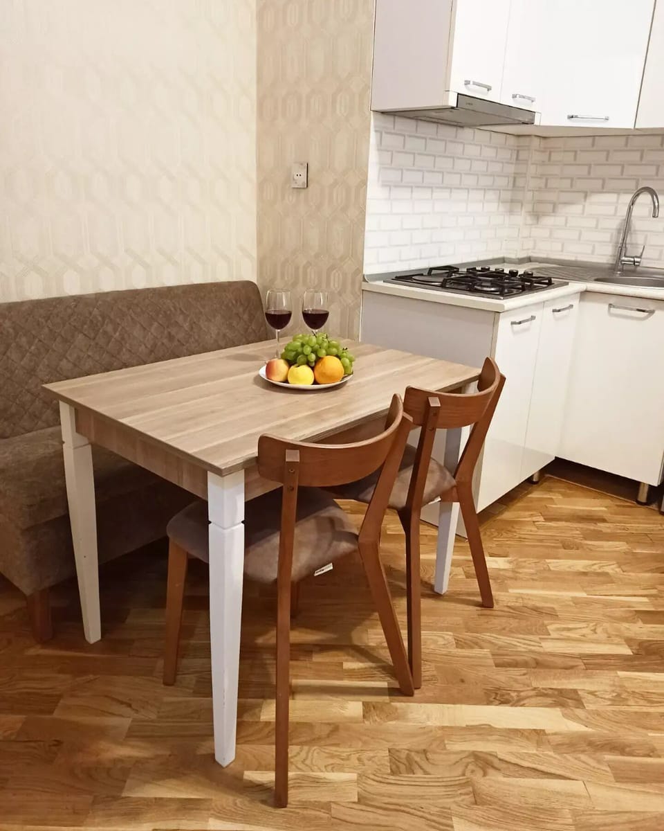 Superior Apartment, Balcony, City View | Private kitchen | Electric kettle