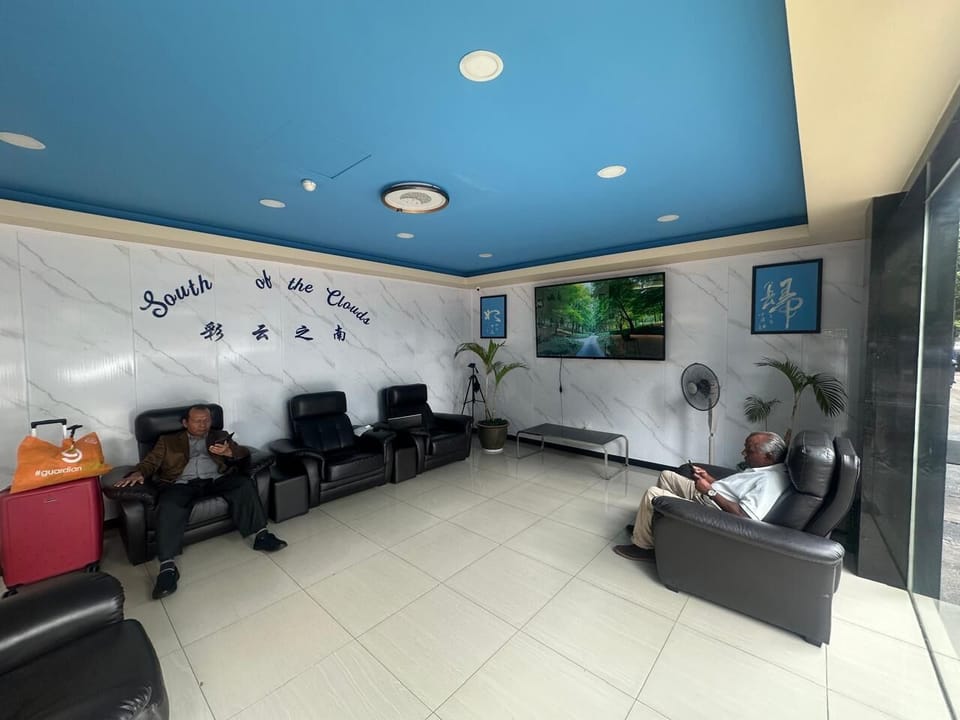 Lobby sitting area