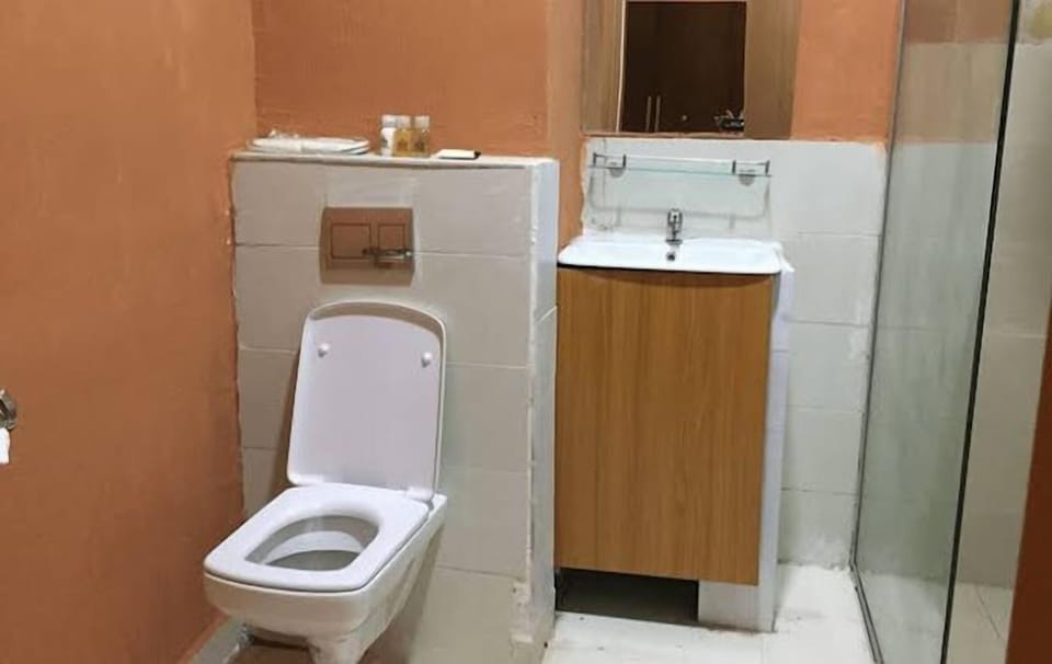 Deluxe Room, Balcony, City View | Bathroom | Free toiletries, towels, soap, shampoo