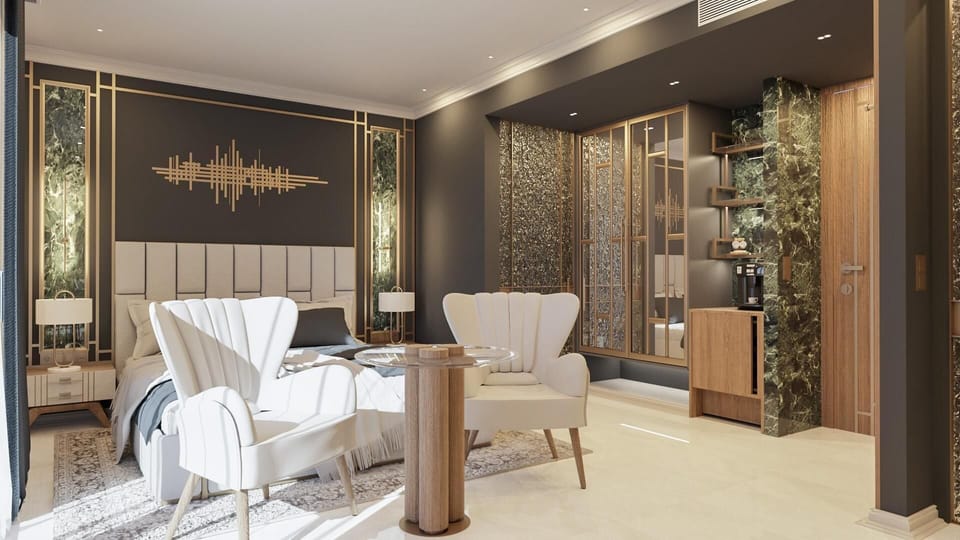 In-room safe, desk, laptop workspace, blackout drapes