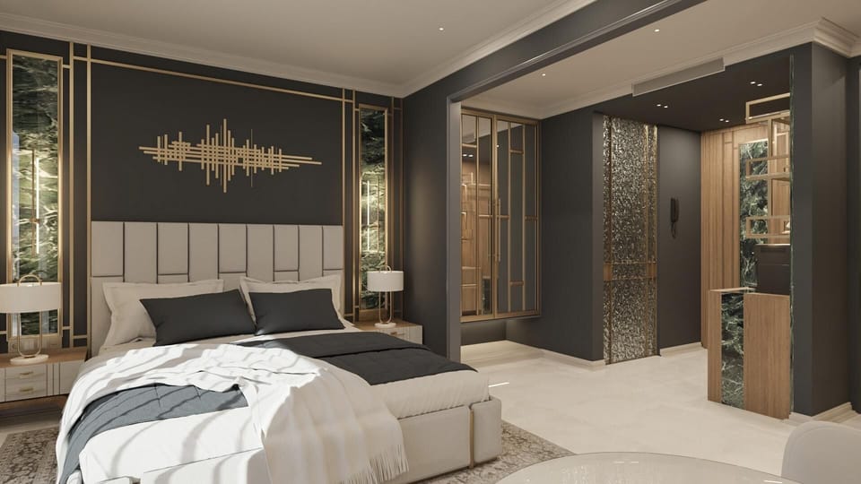 In-room safe, desk, laptop workspace, blackout drapes