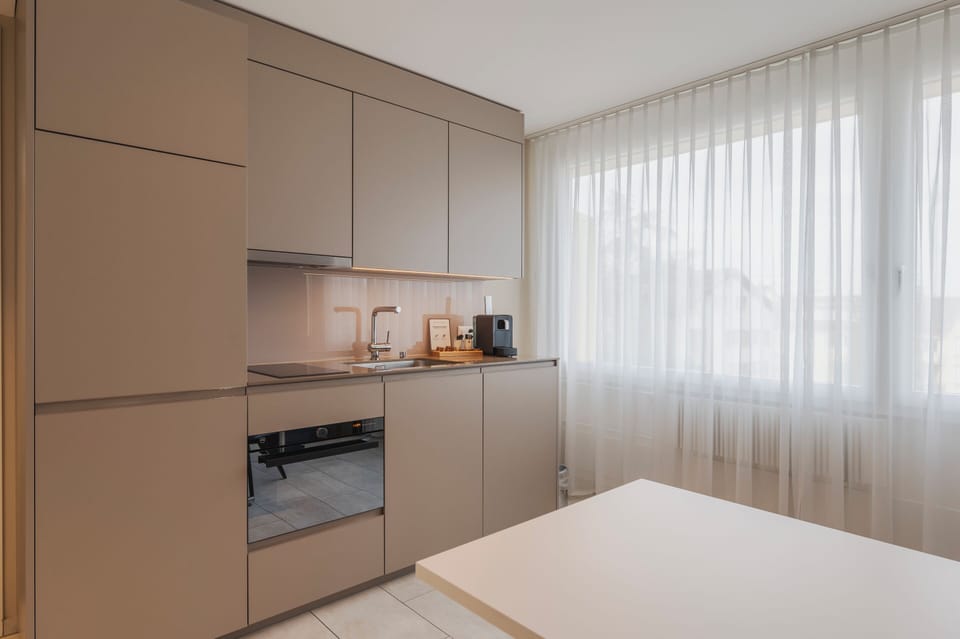 Classic Double Room | Private kitchen | Fridge, microwave, oven, espresso maker