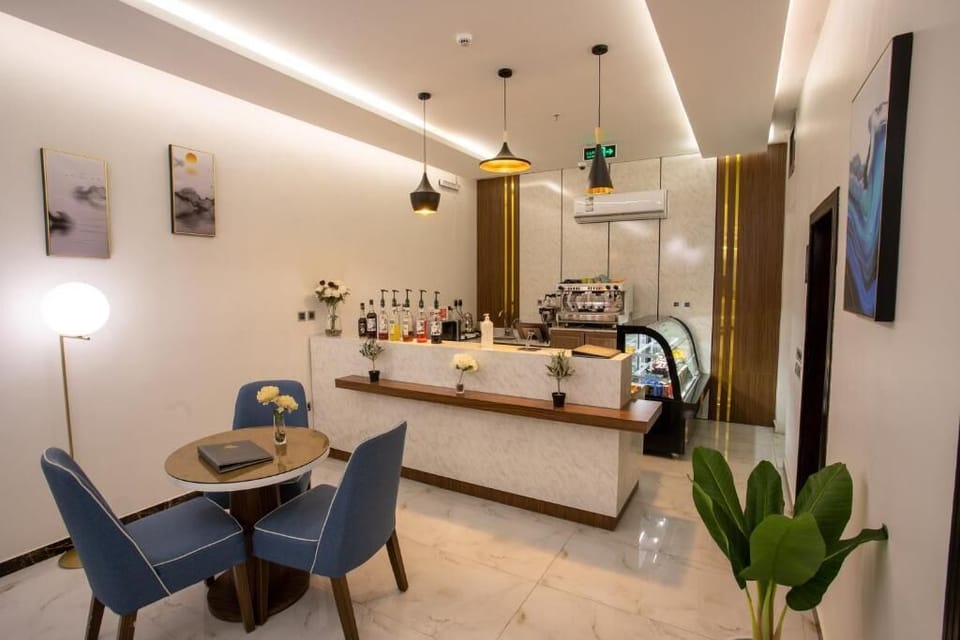 Lobby sitting area