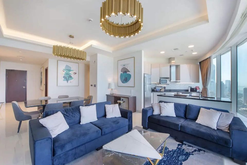 Superior Apartment, 2 Bedrooms, Sea View, Sea Facing | Living area | 52-inch flat-screen TV with digital channels, Netflix
