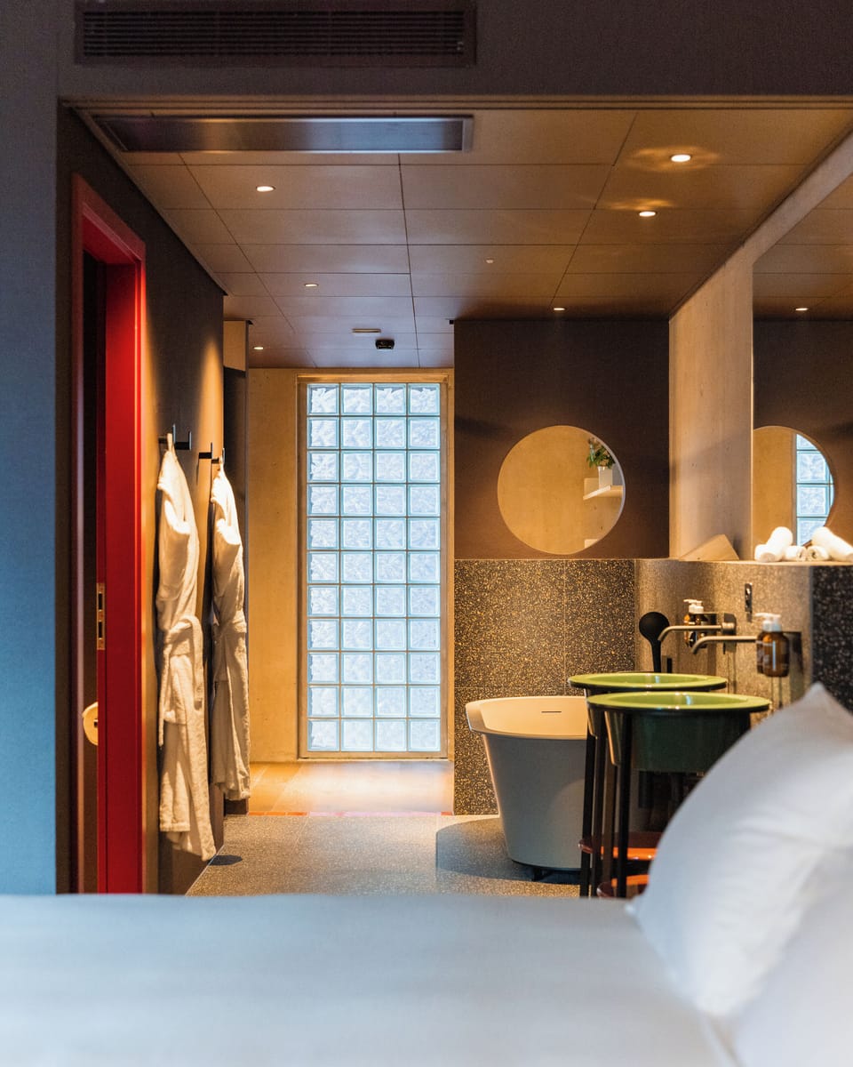 Premium bedding, blackout drapes, soundproofing, free WiFi