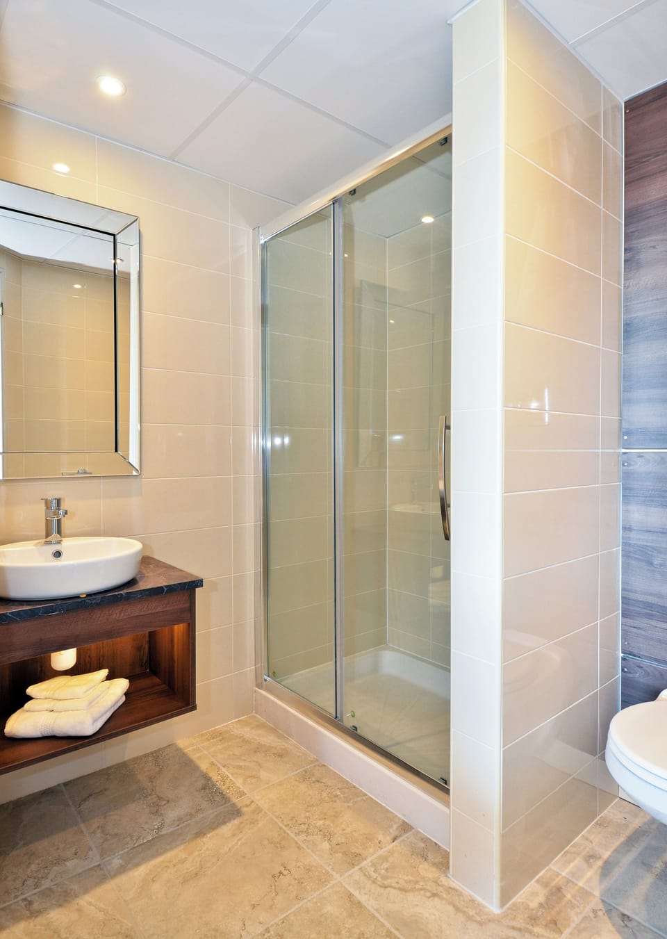 Triple Room | Bathroom | Shower, free toiletries, hair dryer, towels