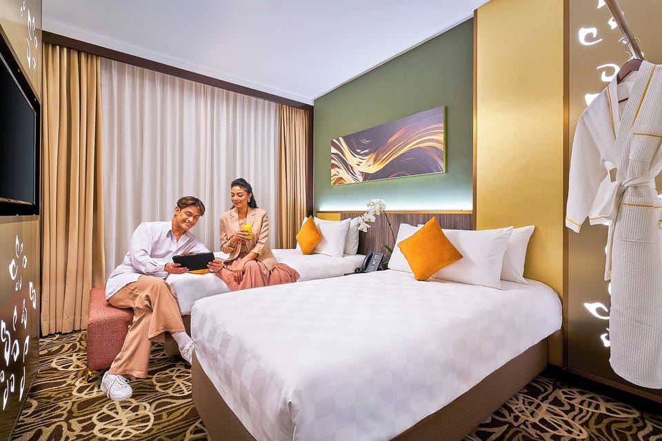 Superior Room - One Night Stay | Minibar, in-room safe, desk, iron/ironing board (on request)