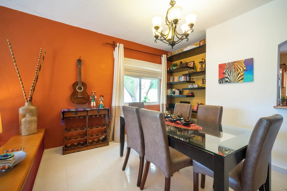 Family Villa, Garden View | Living area | 50-inch flat-screen TV with digital channels