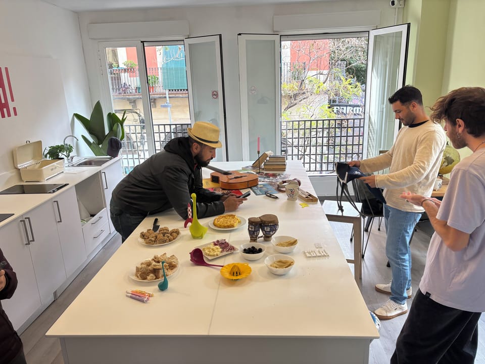 Shared fridge, microwave