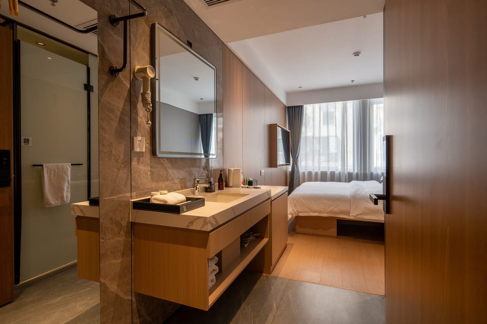 Standard Double Room | Premium bedding, blackout drapes, soundproofing, free WiFi