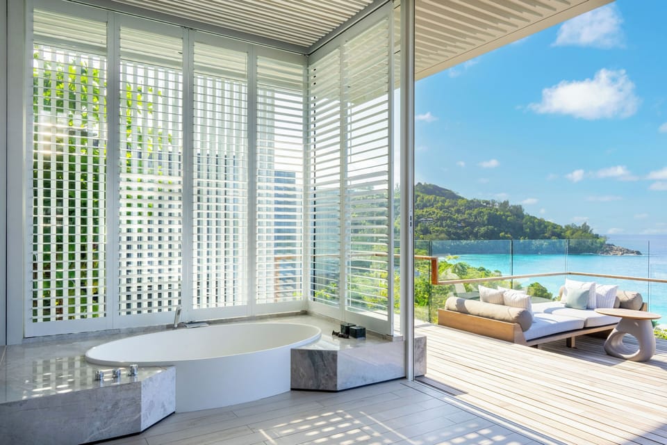 Villa, 1 Bedroom (Panorama Hill) | Bathroom | Separate tub and shower, hair dryer, bathrobes, slippers