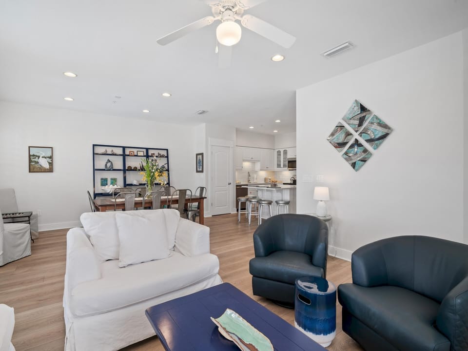 Condo, Multiple Beds, Balcony, Ocean View (#B401 - No Pets Allowed) | Living area | 42-inch flat-screen TV with digital channels