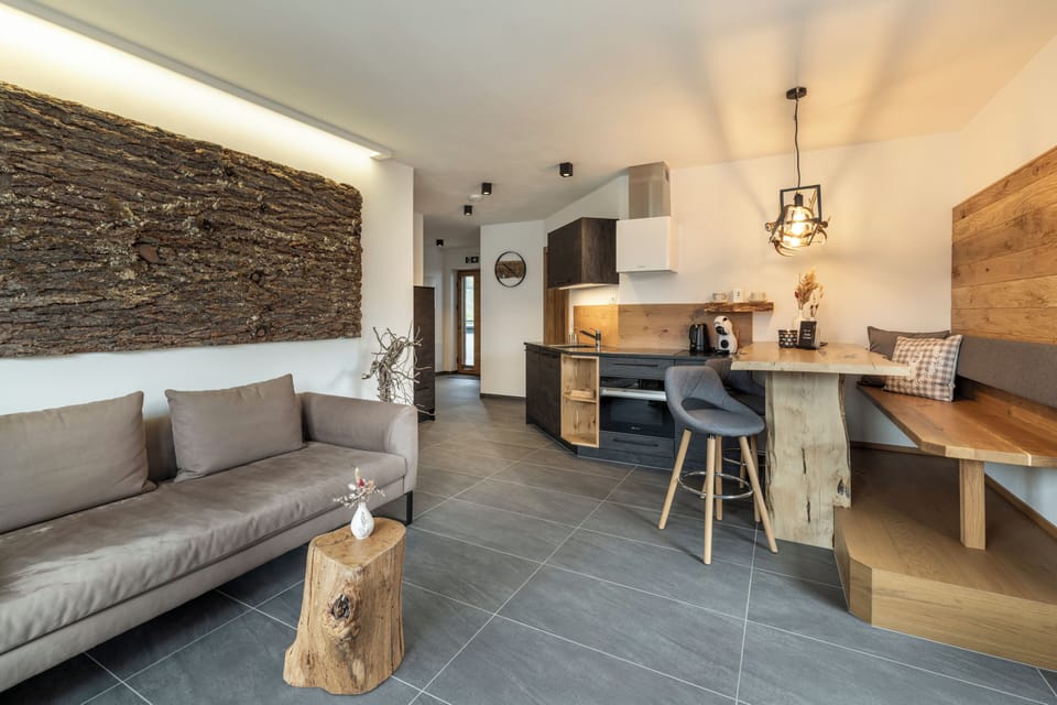 Superior Apartment, 1 Bedroom, Terrace, Mountain View | Private kitchen | Full-size fridge, stovetop, dishwasher, espresso maker