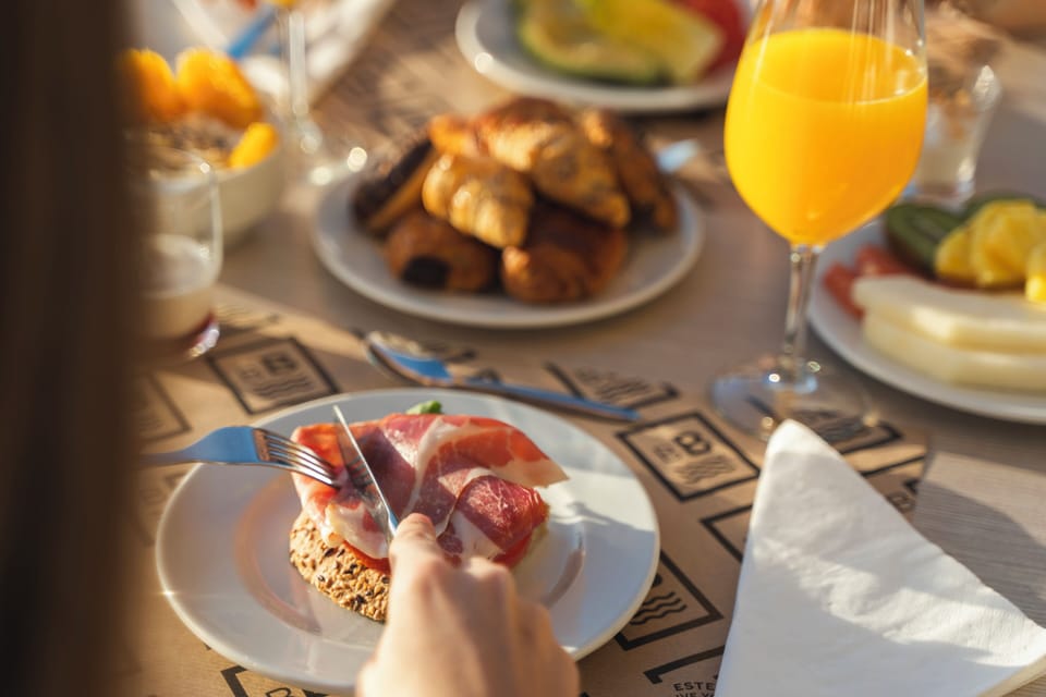 Daily buffet breakfast (EUR 25 per person)