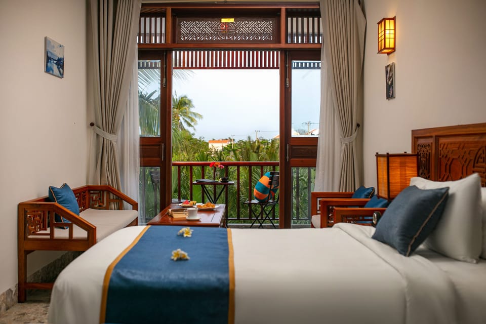 Connecting Family Villa Balcony & River | Premium bedding, Select Comfort beds, minibar, in-room safe