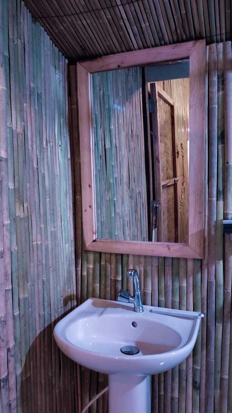 Slippers, towels, soap, shampoo