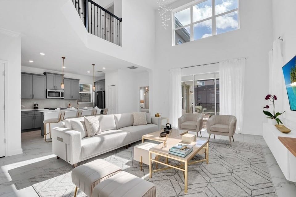 Villa, 5 Bedrooms | Living area