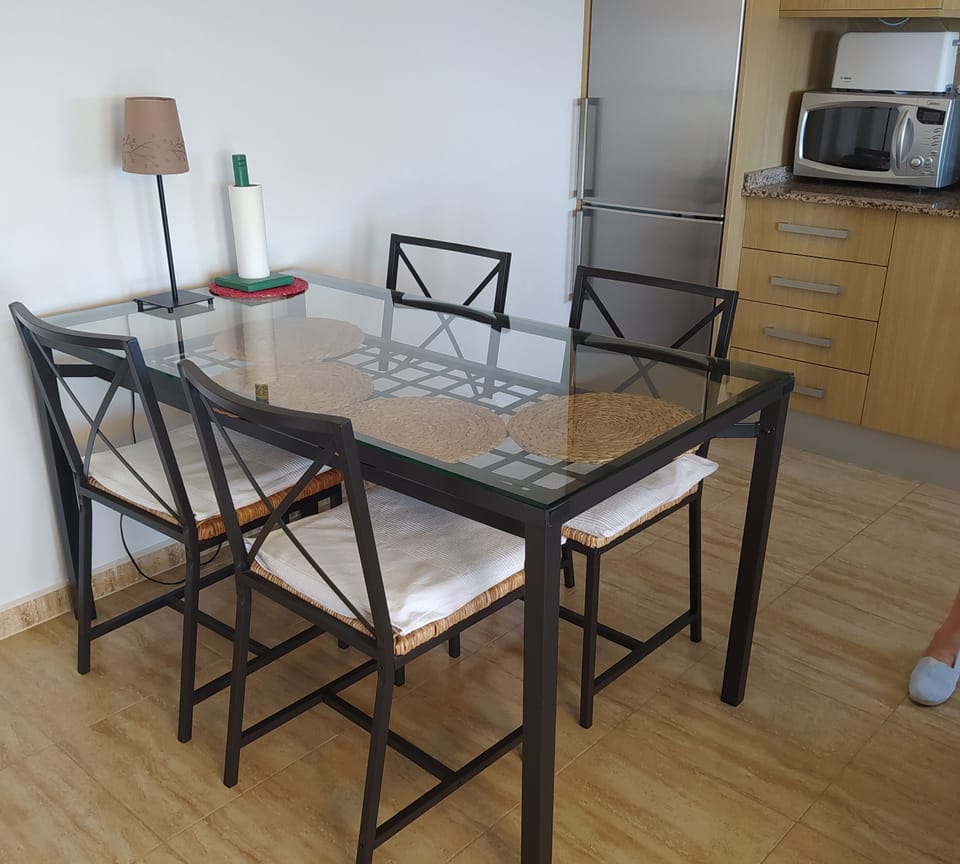 Apartment, 2 Bedrooms, Accessible, Balcony | Dining