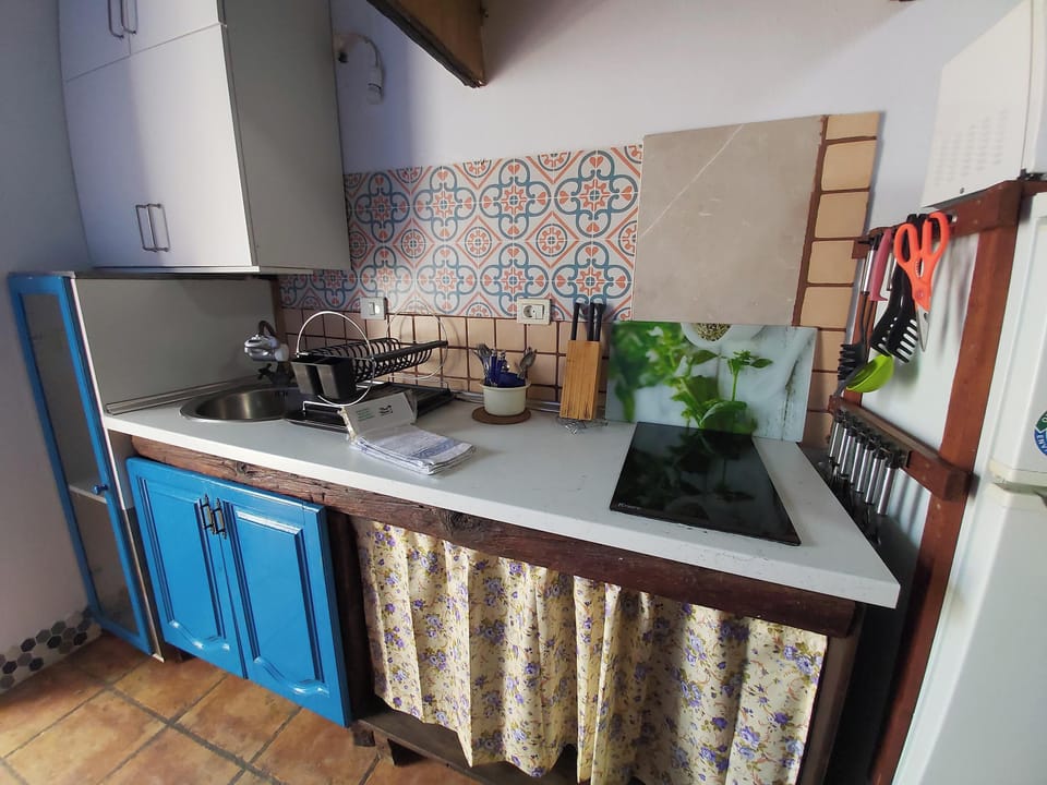 House, 1 Bedroom, Smoking, Patio | Private kitchen