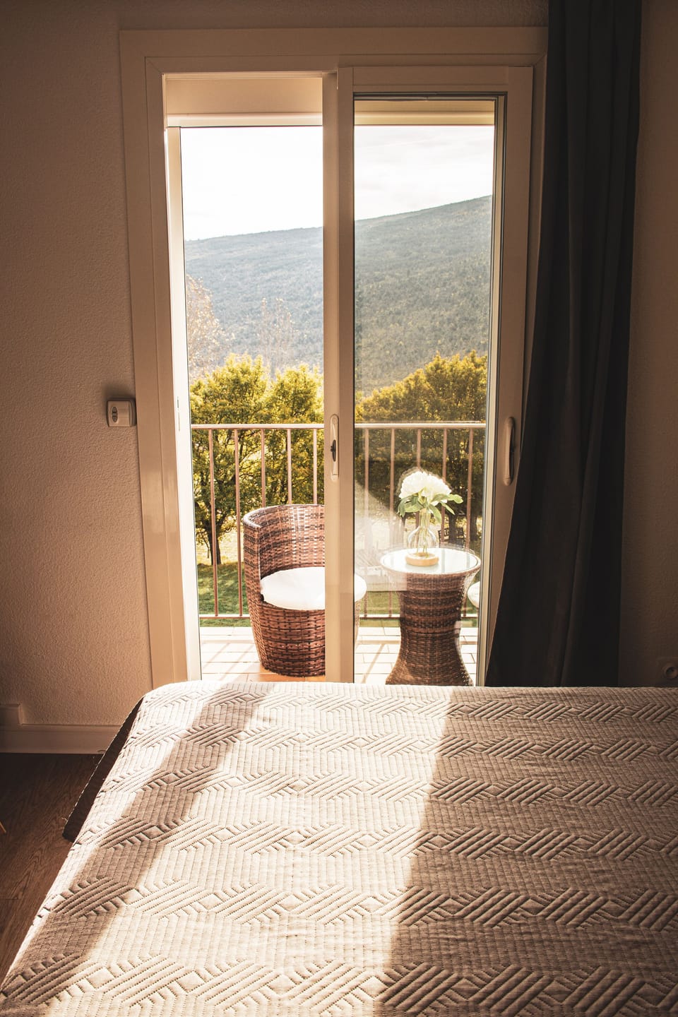 Superior Double Room, 1 Double Bed, Balcony, Pool View | In-room safe, blackout drapes, free WiFi, bed sheets