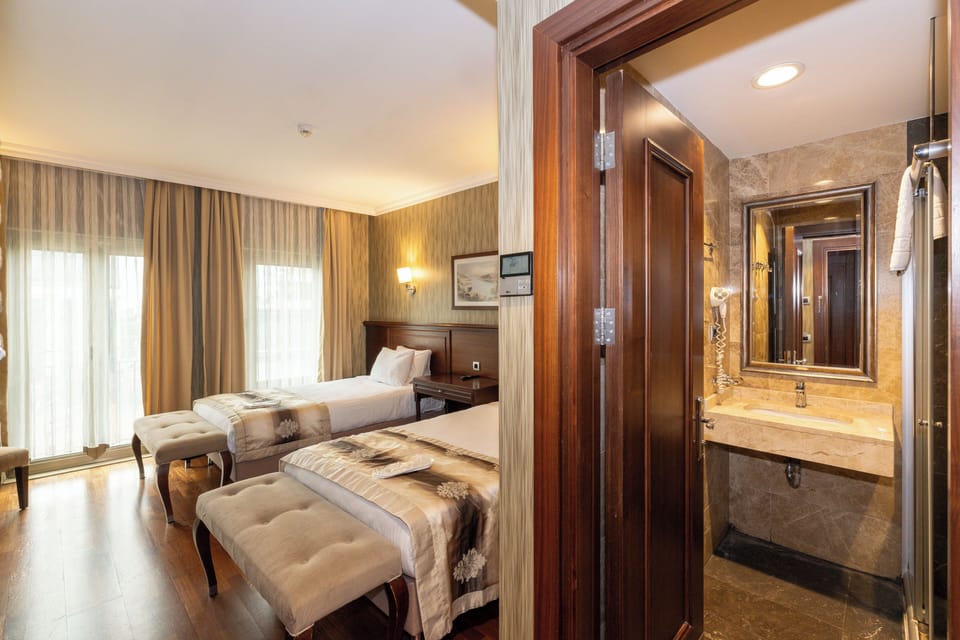 Standard Twin Room | Desk, laptop workspace, iron/ironing board, free WiFi