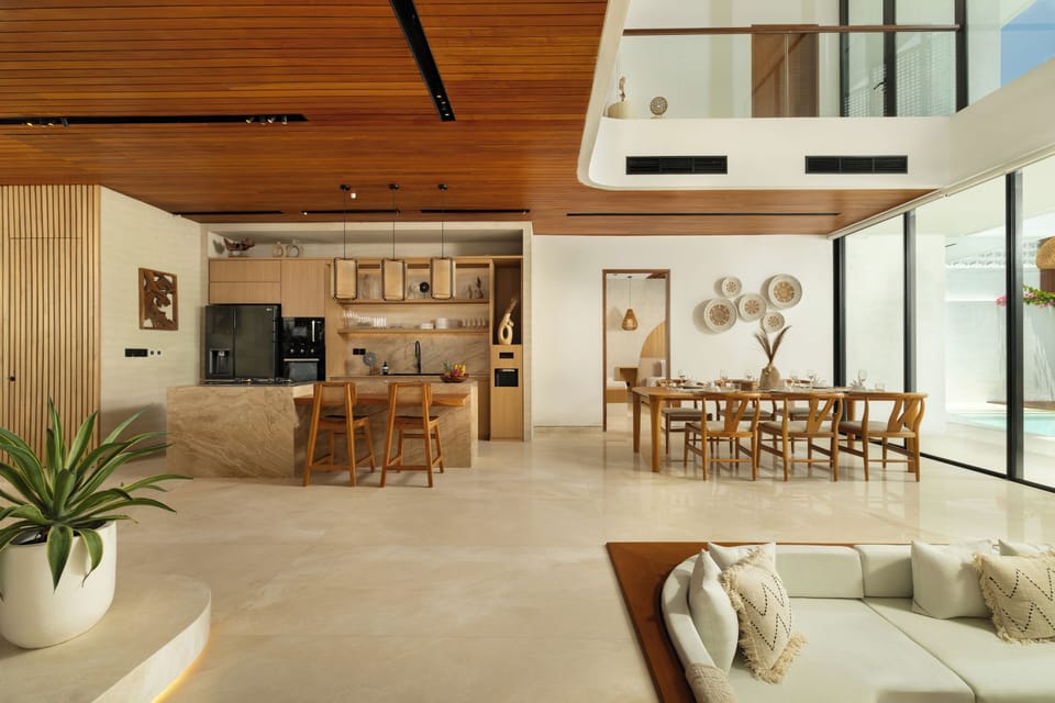 Comfort Villa, 3 Bedrooms, Private Pool | Living area | LED TV