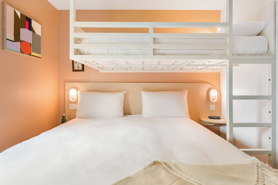 Triple Room, Multiple Beds (Pop) | Premium bedding, pillowtop beds, soundproofing, iron/ironing board