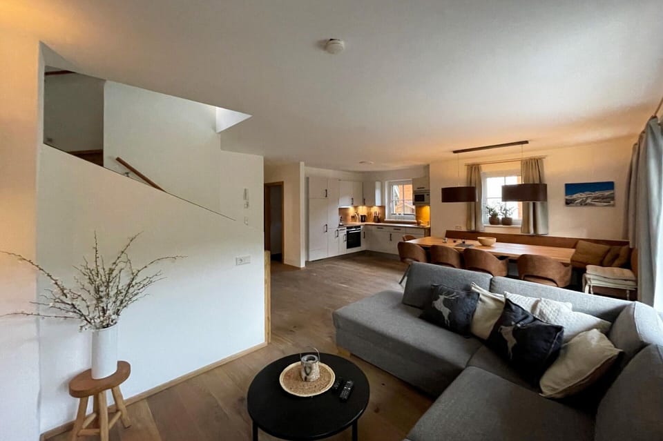 Classic Chalet, 4 Bedrooms | Living room | Fireplace