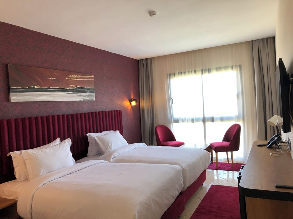 Deluxe Twin Room | Frette Italian sheets, premium bedding, down comforters, free WiFi