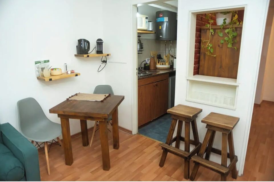 Apartment | Private kitchen | Full-size fridge, microwave, stovetop, toaster