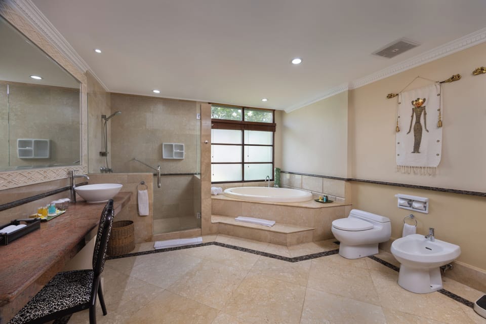 Executive Suite | Minibar, in-room safe, desk, blackout drapes