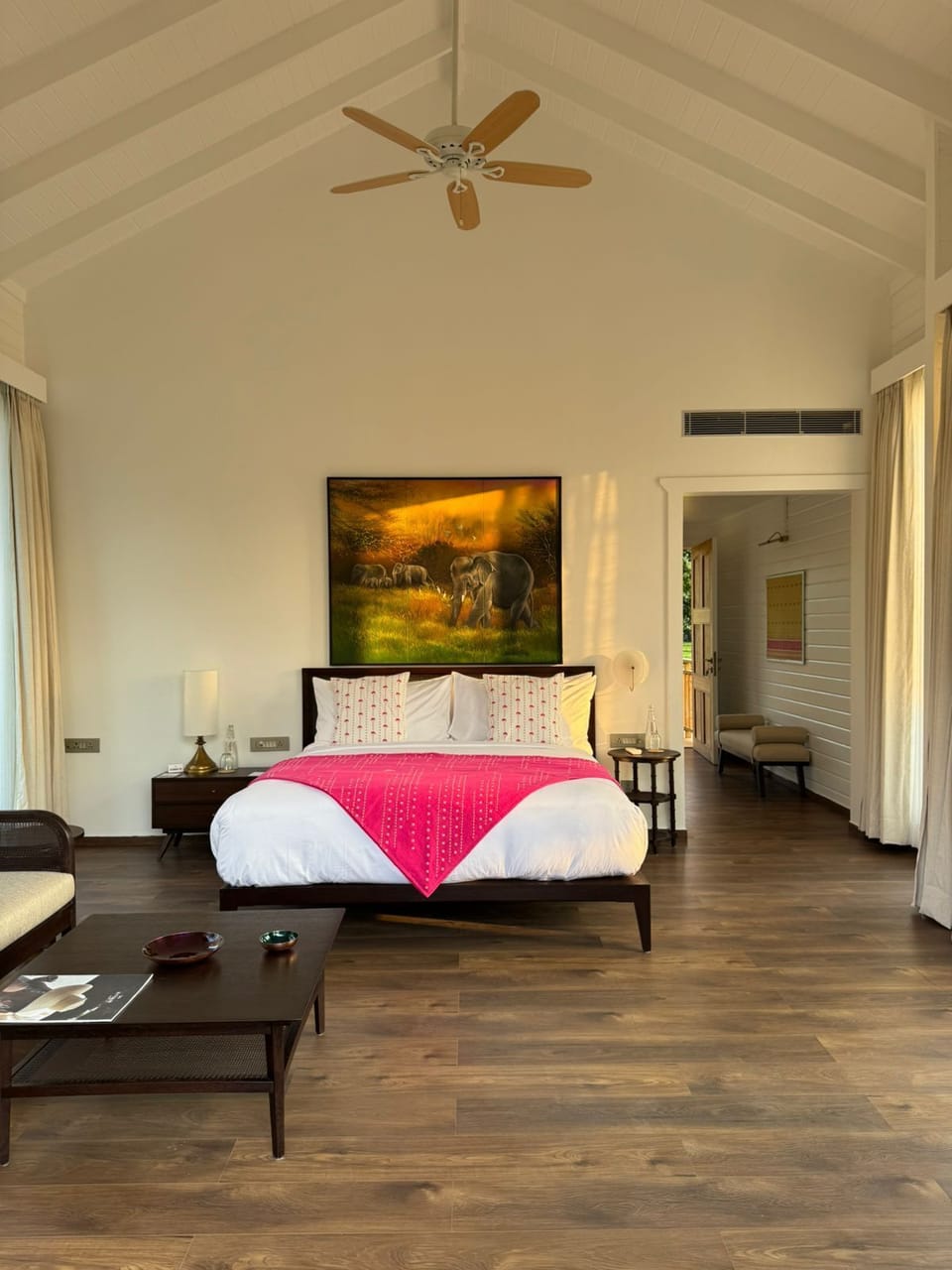 Luxury Chalet, Garden View | 1 bedroom, premium bedding, minibar (some free items), desk