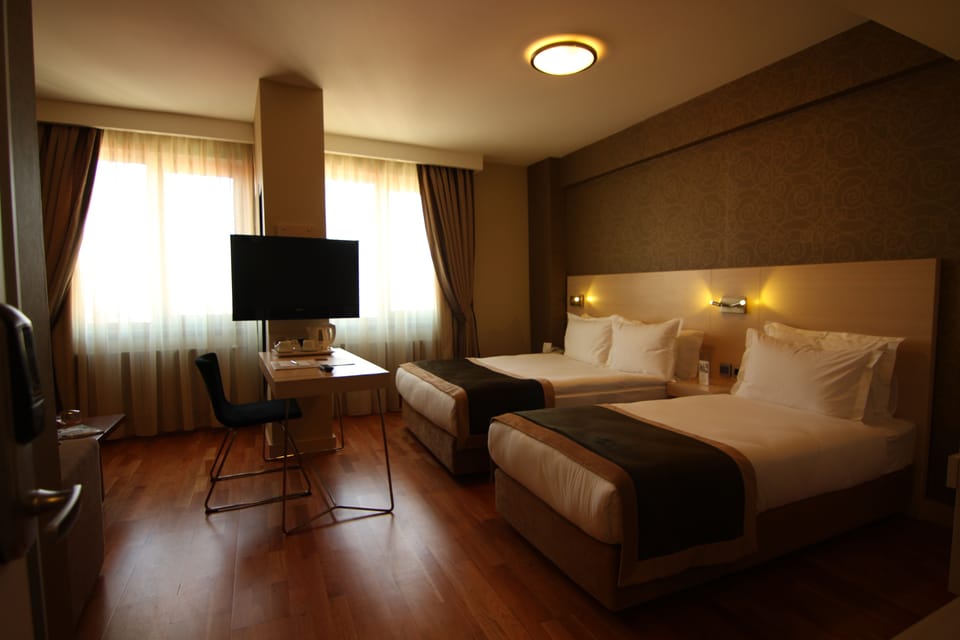 Suite | Minibar, in-room safe, soundproofing, iron/ironing board