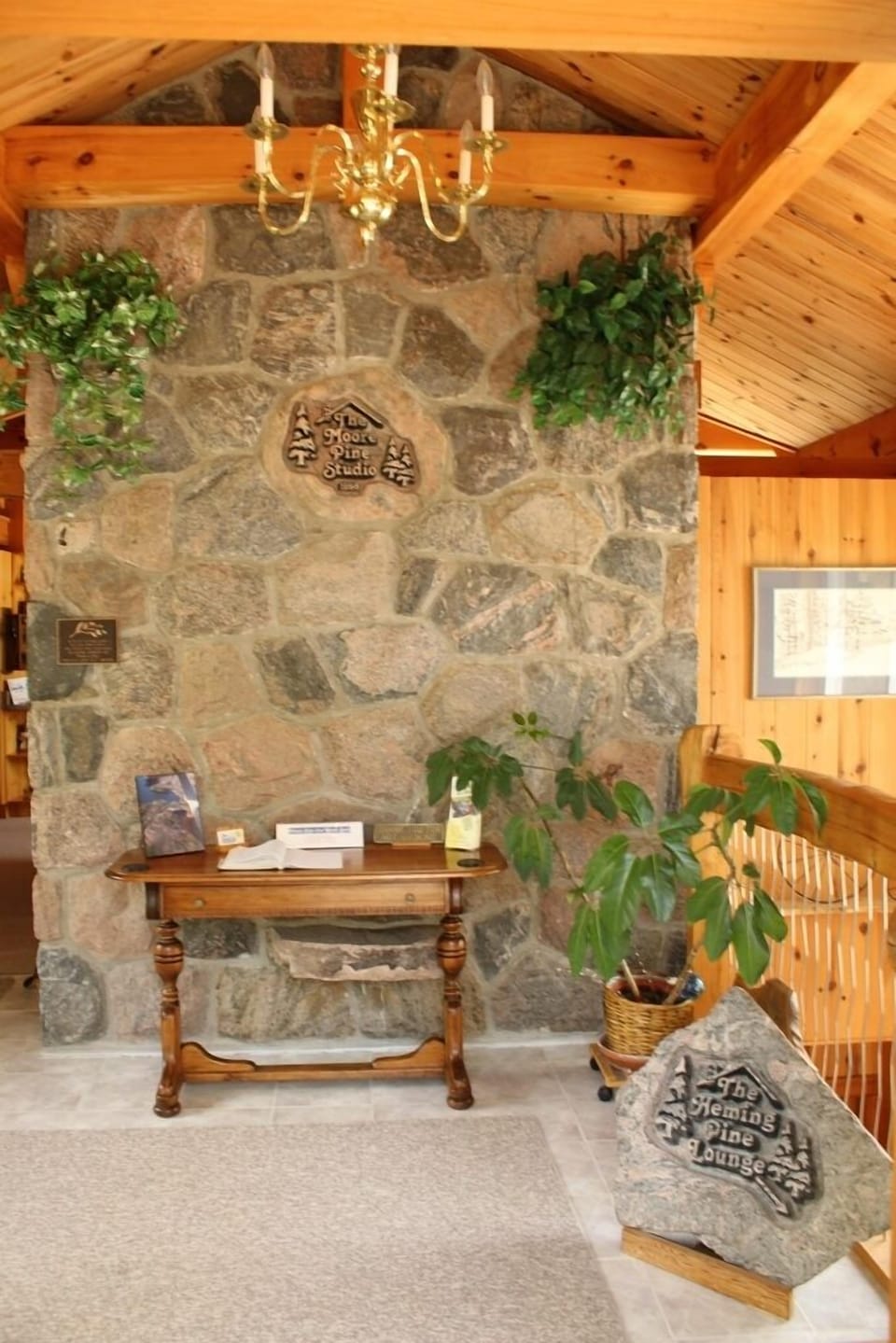 Superior Suite, 1 Queen Bed, Fireplace, Lake View (Pine Studio) | Room amenity