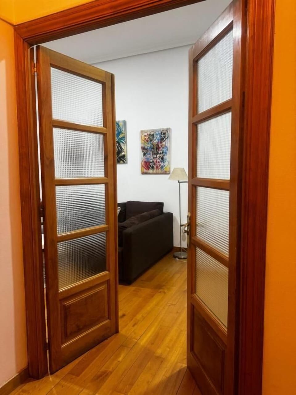Interior entrance