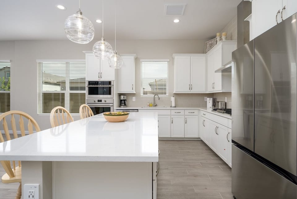 House, 3 Bedrooms | Private kitchen | Fridge, oven, coffee/tea maker, toaster