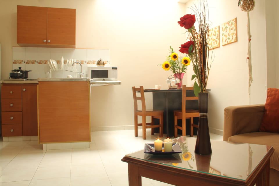 Apartment 1 Bedroom 5 Guests | 1 bedroom, desk, blackout drapes, iron/ironing board