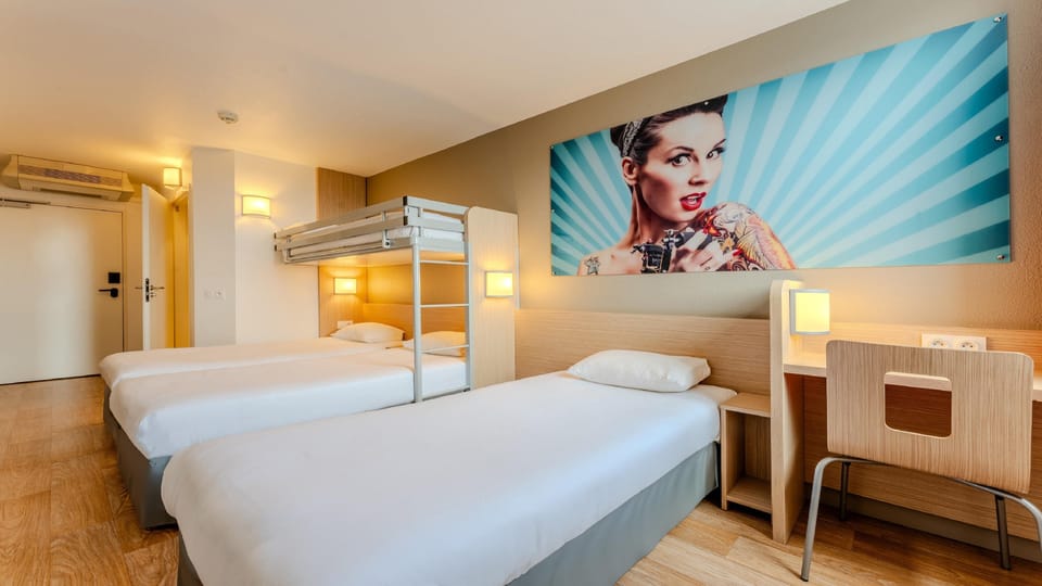 Standard Room, Multiple Beds | Premium bedding, desk, laptop workspace, blackout drapes