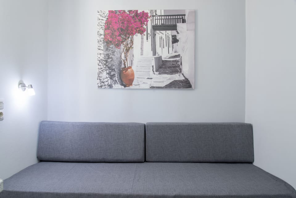 Superior Apartment, Balcony, Sea Facing | Living area | Flat-screen TV