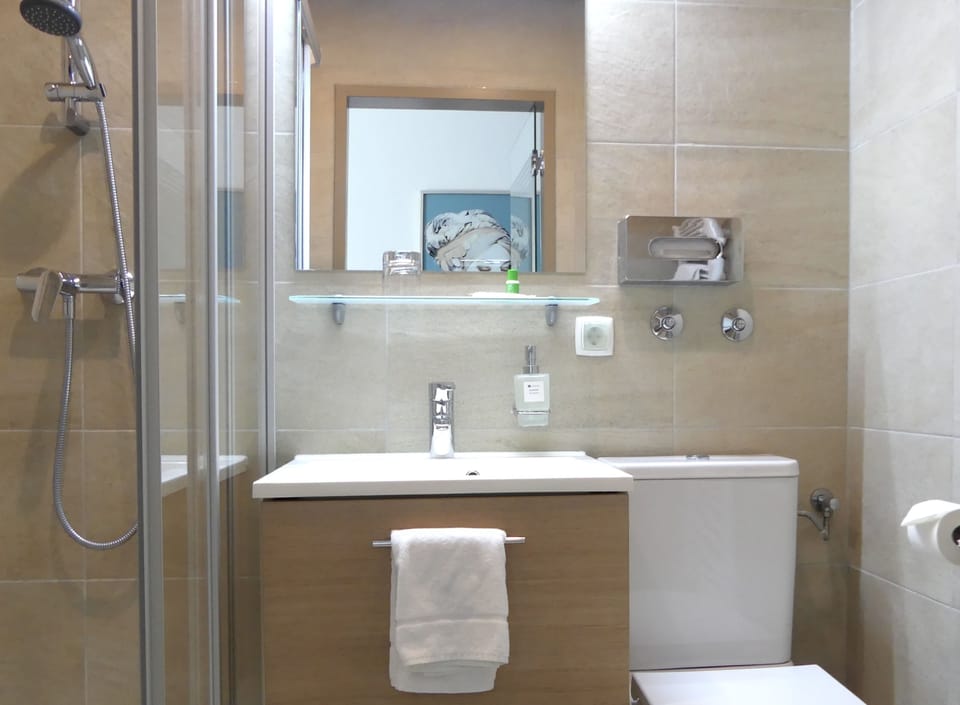 Standard Single Room | Bathroom | Free toiletries, hair dryer, slippers, towels