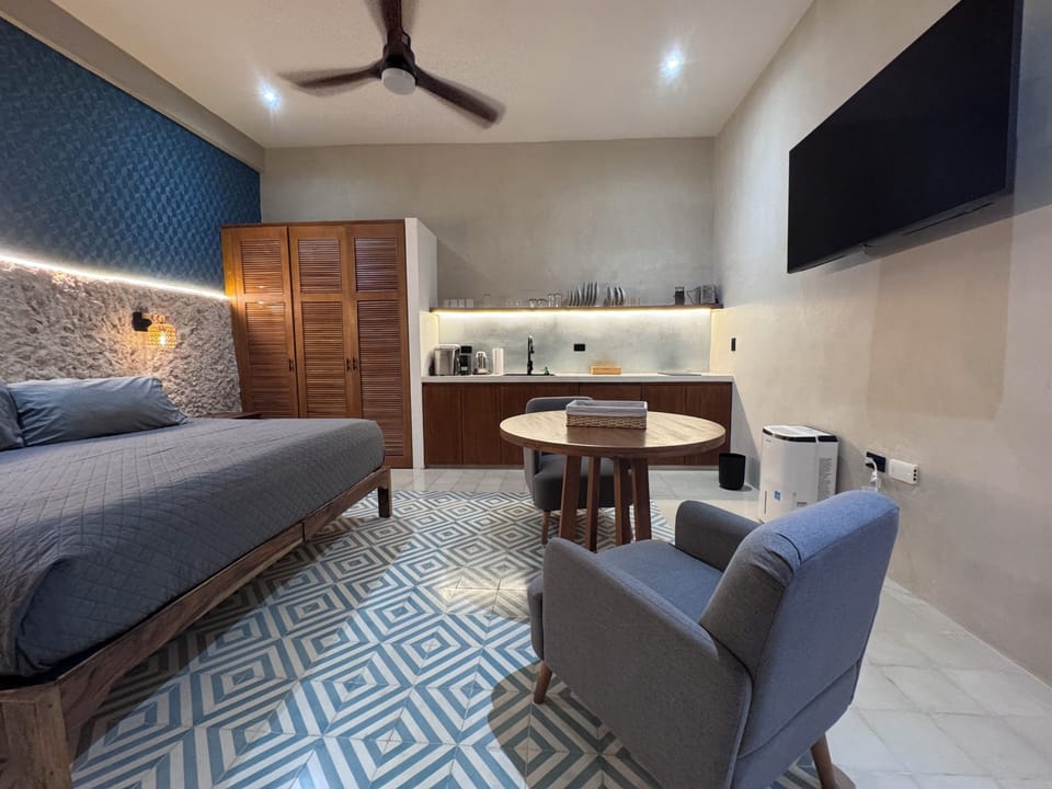 Superior Studio Suite | Down comforters, WiFi (free), bed sheets