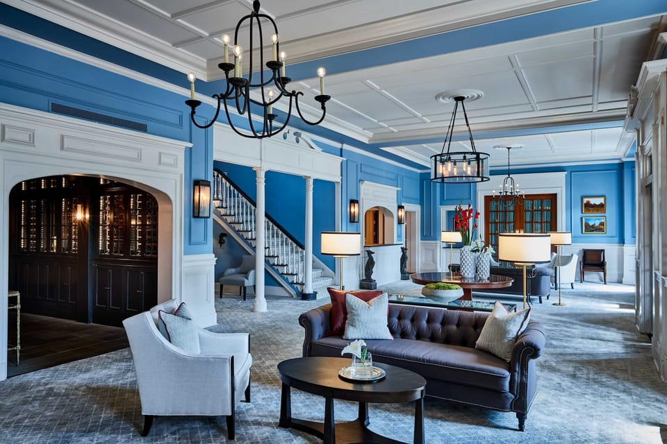 Lobby sitting area