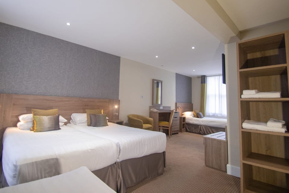 In-room safe, desk, blackout drapes, iron/ironing board