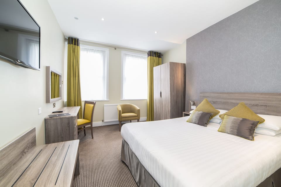 In-room safe, desk, blackout drapes, iron/ironing board