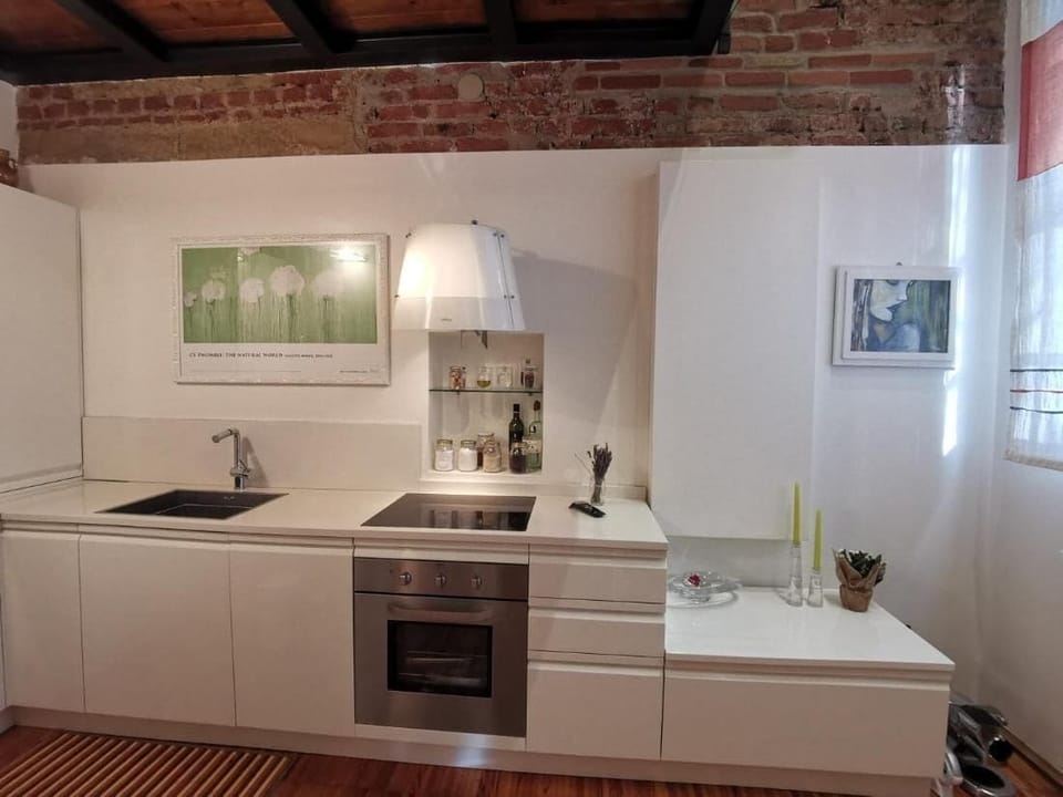 Apartment, 1 Bedroom, Smoking, Balcony | Private kitchen