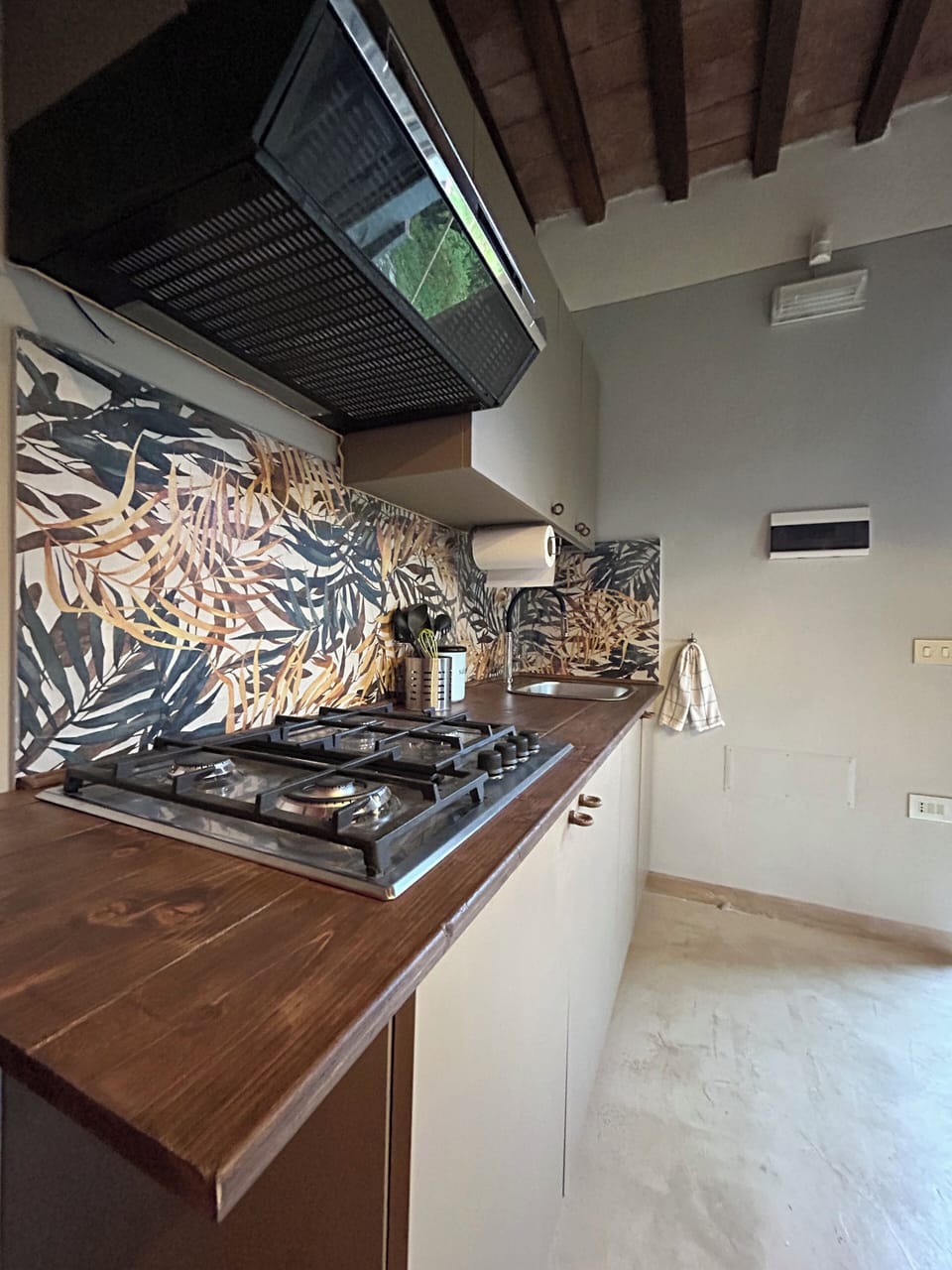 Superior Apartment, 1 Bedroom, Garden Area | Private kitchenette | Fridge, microwave, stovetop, coffee/tea maker