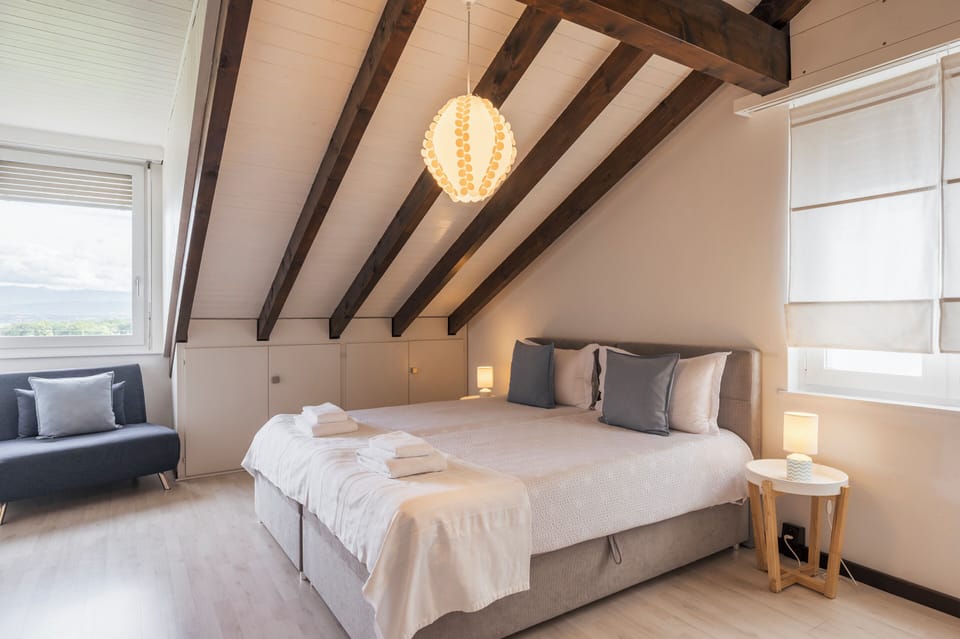 Deluxe Double Room, Lake View | Hypo-allergenic bedding, desk, laptop workspace, free WiFi