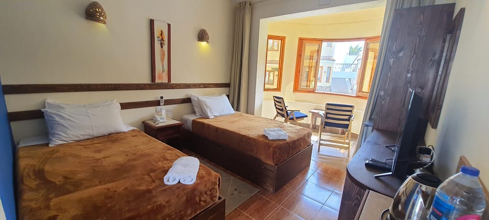 Twin Room, Pool View | Free WiFi